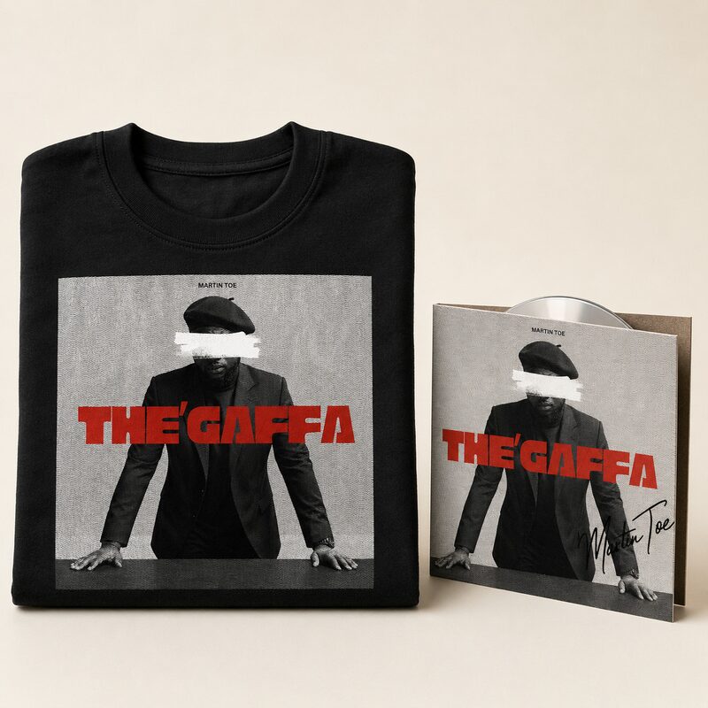 The Gaffa signed CD and official album cover T-shirt bundle