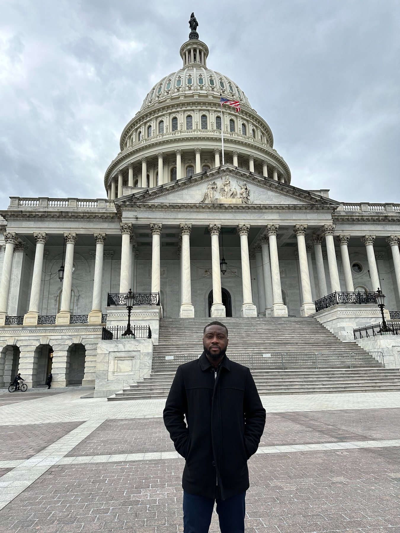 Martin at the U.S. Capitol